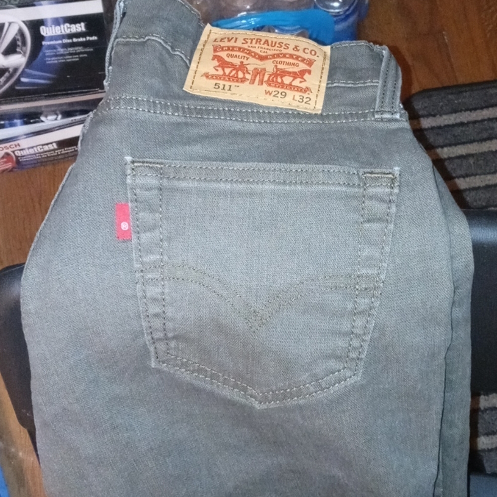 Basically New, Worn Once Very Nice Pair Of Levi's - image 1